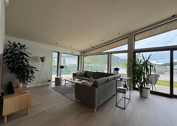 Lofotenvilla By The Sea - Luksurios Sjovilla I Naturskjonne Omgivelser Moskenes